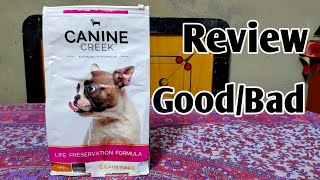 best food for dogscanine creek reviewDog Zone [upl. by Annayad]