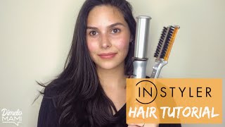 INSTYLER ROTATING IRON  HAIR TUTORIAL  DIMELO MAMI [upl. by Allemac]