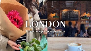 🇬🇧 London Diary l Shopping with sister before she leaving London feat Rainy London [upl. by Peppie]