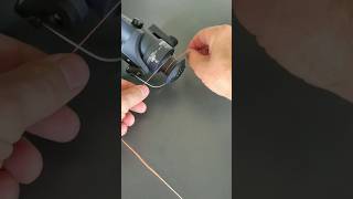 How to tie fishing line to a spinning reel [upl. by Nevile381]