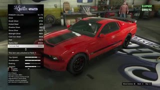 GTA 5 car customization Vapid Dominator [upl. by Rbma]