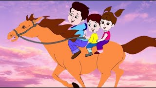 Lakdi ki kathi Song 06  Nursery Rhymes amp Kids Songs  Rhyme Time Kids [upl. by Aknahs]