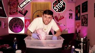 Tutorial Time E1 How to dip dye Air Force 1s with Rit dye [upl. by Llyrat]