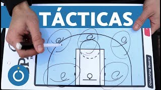 TÁCTICAS EN BALONCESTO  Tácticas OFENSIVAS y DEFENSIVAS [upl. by Deery]