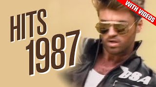 Hits 1987 1 hour of music ft The Cure TPau Heart George Michael U2 Whitesnake INXS  more [upl. by Jona]