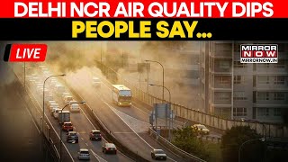 LIVE Delhi Pollution  Delhi’s Air Quality Nears ‘Severe ’ Level Schools Go Online  WATCH [upl. by Eusassilem]