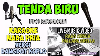 TENDA BIRU KARAOKENADA PRIAVERSI DANGDUT KOPLO [upl. by Klimesh383]