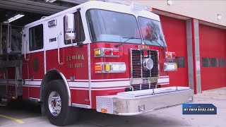 The Elmira Fire Department got a new firetruck [upl. by Cordell143]