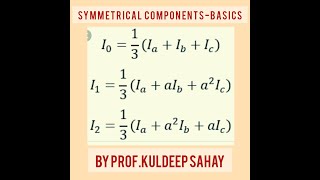 Symmetrical ComponentsBasics [upl. by Glori444]