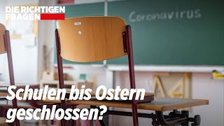 Lockdown bis Ostern Schulen sind nicht vorbereitet [upl. by Armstrong]