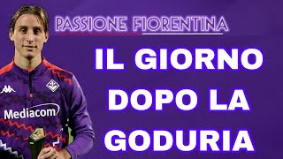 IL GIORNO DOPO LA LEZIONE DI CALCIO ALLA ROMA GODURIA FIORENTINA [upl. by Auqenahc]