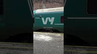 EMU Train Arrives Myrdal Norway from Bergen 1142024 [upl. by Renwick]