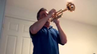 Lip Trills Advanced Lip Flexibilities on Trumpet [upl. by Aleet813]