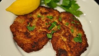 Veal Schnitzel Recipe [upl. by Meenen]