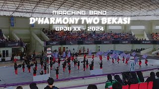 MARCHING BAND DHARMONY TWO BEKASI  GPJB XX 2024 quotTHE PHANTOM OF THE OPERAquot [upl. by Areehs507]