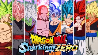 DRAGON BALL Sparking ZERO – All 182 Characters [upl. by Nnylyram913]