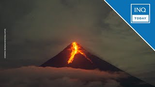 Mayon’s ominous Alert Level 3 stays effusive eruption 21 volcanic quakes recorded  INQToday [upl. by Hugon23]