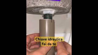 Chiave tubolare per dado idraulico diy faidate idraulico idraulica [upl. by Solegnave]