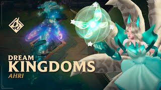 🔮 Dream Kingdoms Ahri 🔮   4 Extra Chromas  ​​​🔮 RuneForge—LoL Custom Skins [upl. by Joashus]