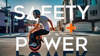 Inmotion V13 Electric Unicycle  Safety Without Compromise [upl. by Yenal101]