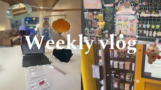 WEEKLY VLOG ✮⋆˙ ep2  day in Strasbourg shopping lifestyle popmart unboxing cofee Shop [upl. by Auginahs]