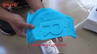 SOLLYD RGM700 Embossing SILICONE Operation Process Tutorial [upl. by Hackett340]