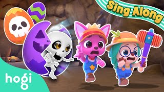 Old MacDonald Had Spooky Eggs｜Halloween Songs 🎃｜Hogi Halloween｜Hogi Pinkfong [upl. by Ydniw]