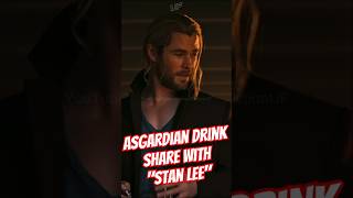 Asgardian Drink Share with Stan Lee shorts avengers marvel thor [upl. by Zweig6]