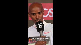 Sir Mo Farah  quotTCS London Marathon will be my last Marathonquot [upl. by Yxel644]