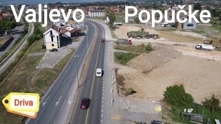 Brzi put Lajkovac  Valjevo radovi na parkingu izmešten dalekovod u Popučkama [upl. by Sidalg]