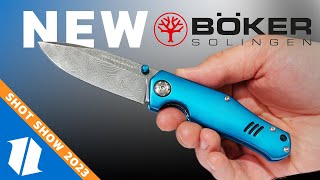 NEW Boker Knives  Shot Show 2023 [upl. by Murtagh]