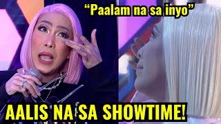 Vice Ganda Aalis na sa Showtime Mga host nag iyakan [upl. by Esikram]