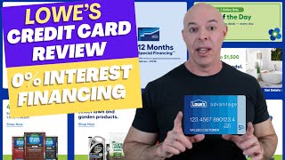 Lowes Credit Card Review 2024  Special Financing Automatically Approved [upl. by Asi433]