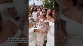 My first time being a bridesmaid togolese wedding bridesmaids beautiful [upl. by Hazaki]