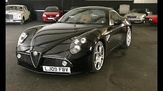 Alfa Romeo 8C Competizione drive review [upl. by Stock]