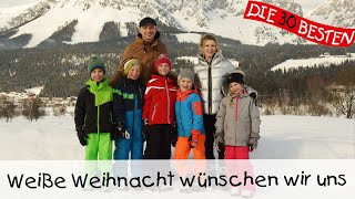 ⛄️ Weiße Weihnacht wünschen wir uns  Weihnachtslieder für Kinder  Kinderlieder [upl. by Zoie46]