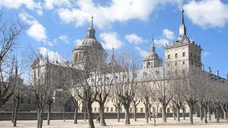 El Escorial Monastery and the Valley of the Fallen from Madrid [upl. by Loleta]