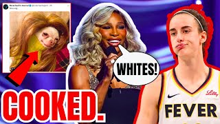 Serena Williams COOKED after SNIPING at WHITE PEOPLE that are Caitlin Clark Fans during ESPYs [upl. by Parette]