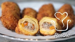 Simple recipe Making Indonesia Rissole [upl. by Shererd]