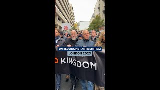 MARCH AGAINST ANTISEMITISM  FULL SPEECH  CHIEF RABBI MIRVIS IN LONDON [upl. by Ellehsem]