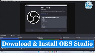 ✅ How To Download And Install OBS Studio 302 On Windows 1110 [upl. by Odranoel916]