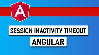 Angular how to implement session inactivity timeout  ngidlekeepalive package [upl. by Eigram]