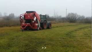 Lely Welger RPC 445 tornado  Fendt 714 [upl. by Elson]