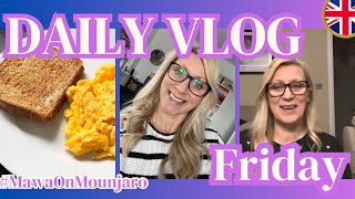 DAILY VLOG Friday 20th Sept  wide awake club protein after workouts itv news mounjaro glp1 [upl. by Clute]