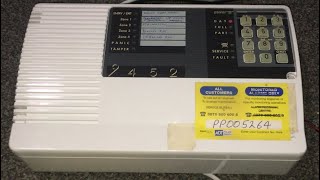 Scantronic 9452 Intruder Alarm Panel Demonstration [upl. by Adnim530]