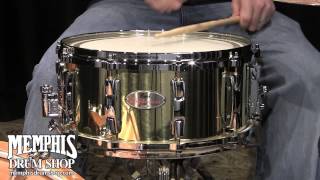 Pearl 14x65 Reference Series Brass Snare Drum [upl. by Graehme]