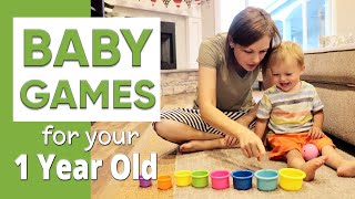 Learning Games for a 1 Year Old [upl. by Aliek289]