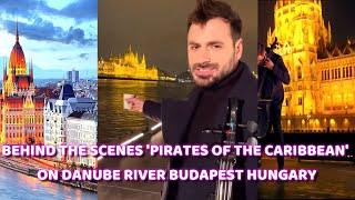 HAUSER BEHIND THE SCENES PIRATES OF THE CARIBBEAN ON DANUBE RIVER BUDAPEST HUNGARY [upl. by Westleigh]