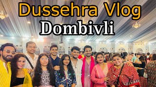 Namo Ramo Navratri Dussehra vlog  Dombivli  13th October 2024 komalpatelvlogs [upl. by Notreve687]