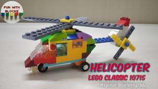 Lego Classic 10715 Helicopter Building Instructions [upl. by Alake]